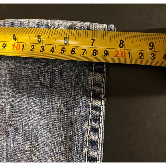 BKE Jeans Blue Jake Straight Jeans Mens 31x30 Demin Pants Faded - Picture 9 of 9